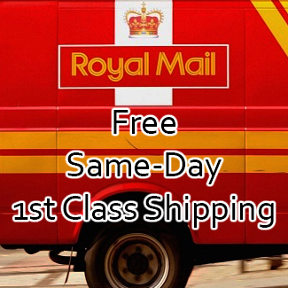 Free Same-Day 1st Class Shipping